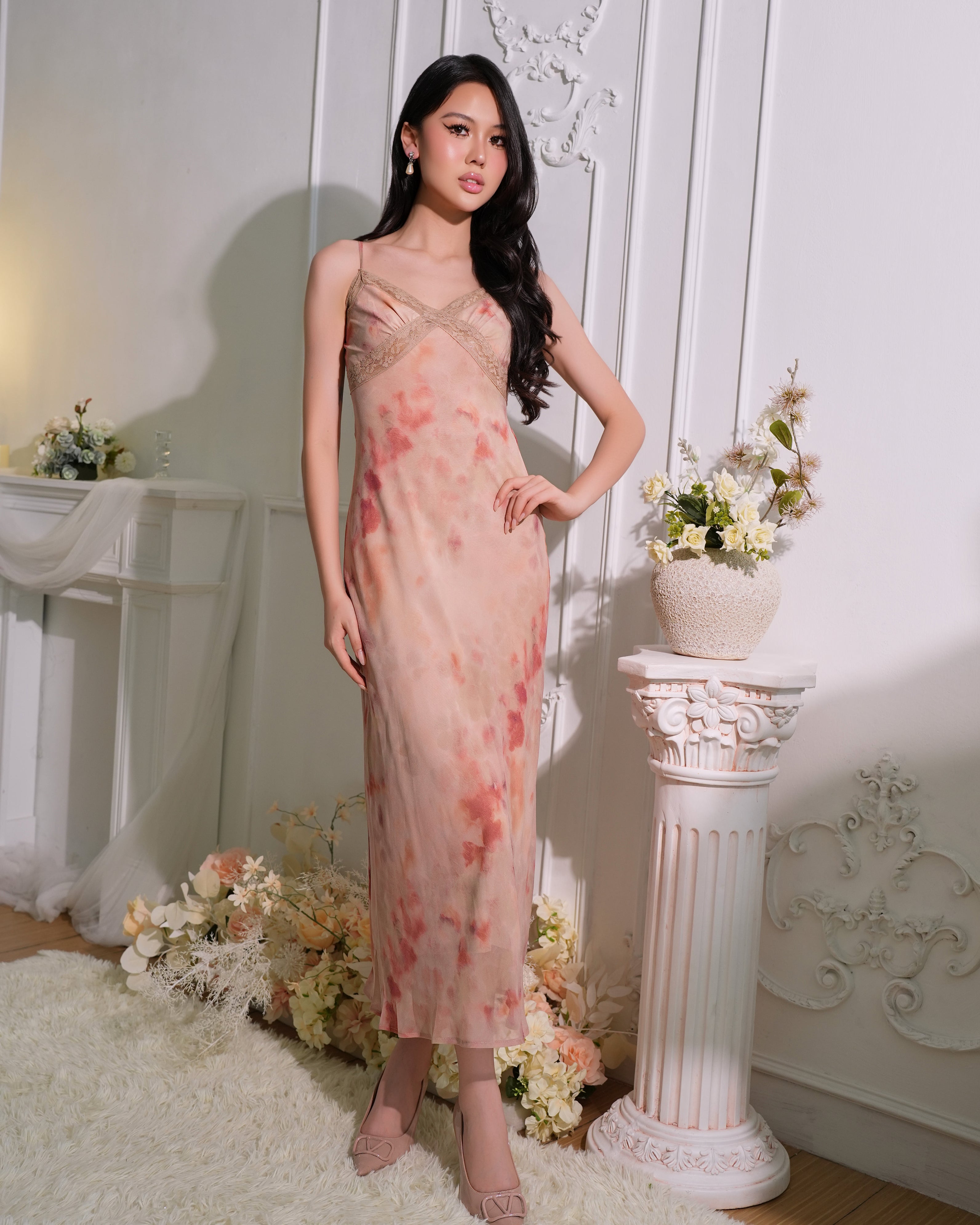 Monet Garden Dress – 2607