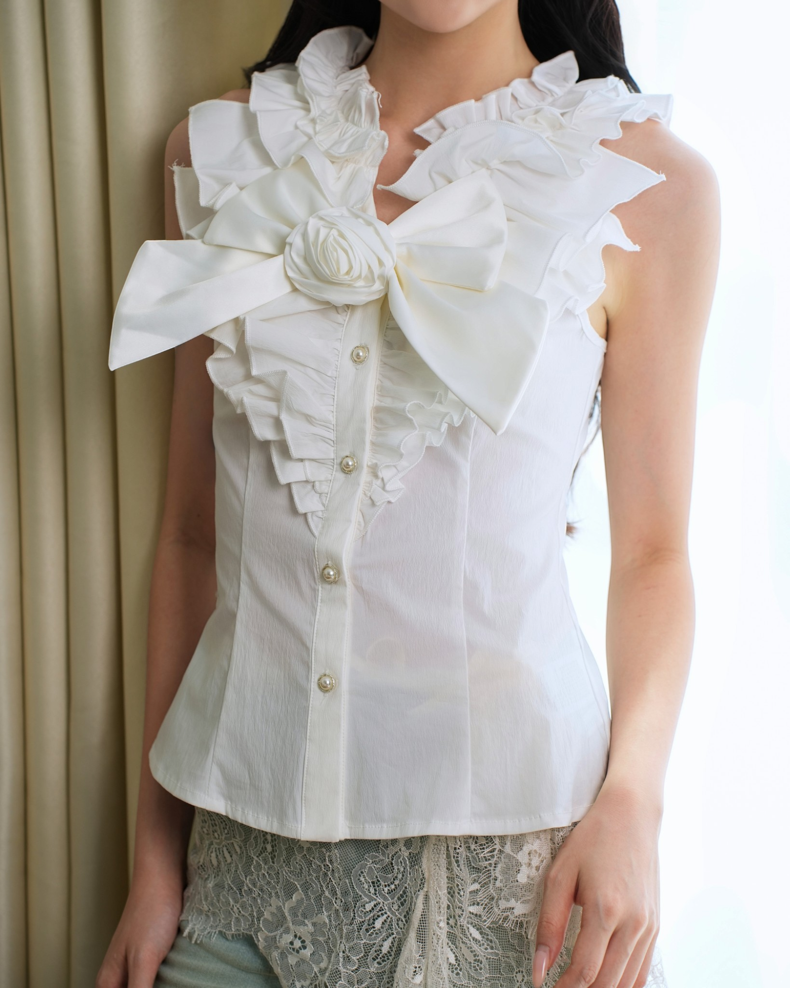 Valmont Bow Blouse S21198