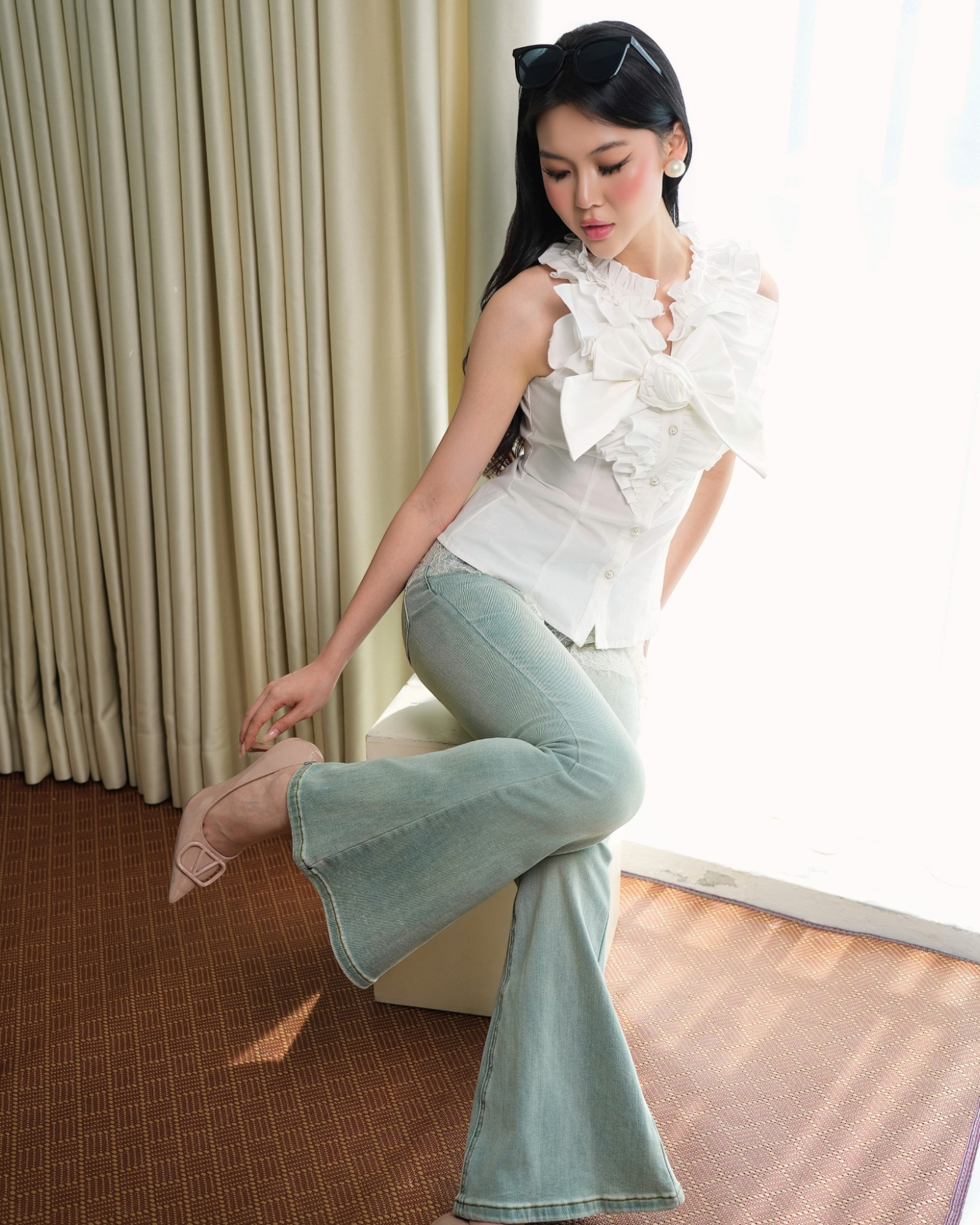 Valmont Bow Blouse S21198