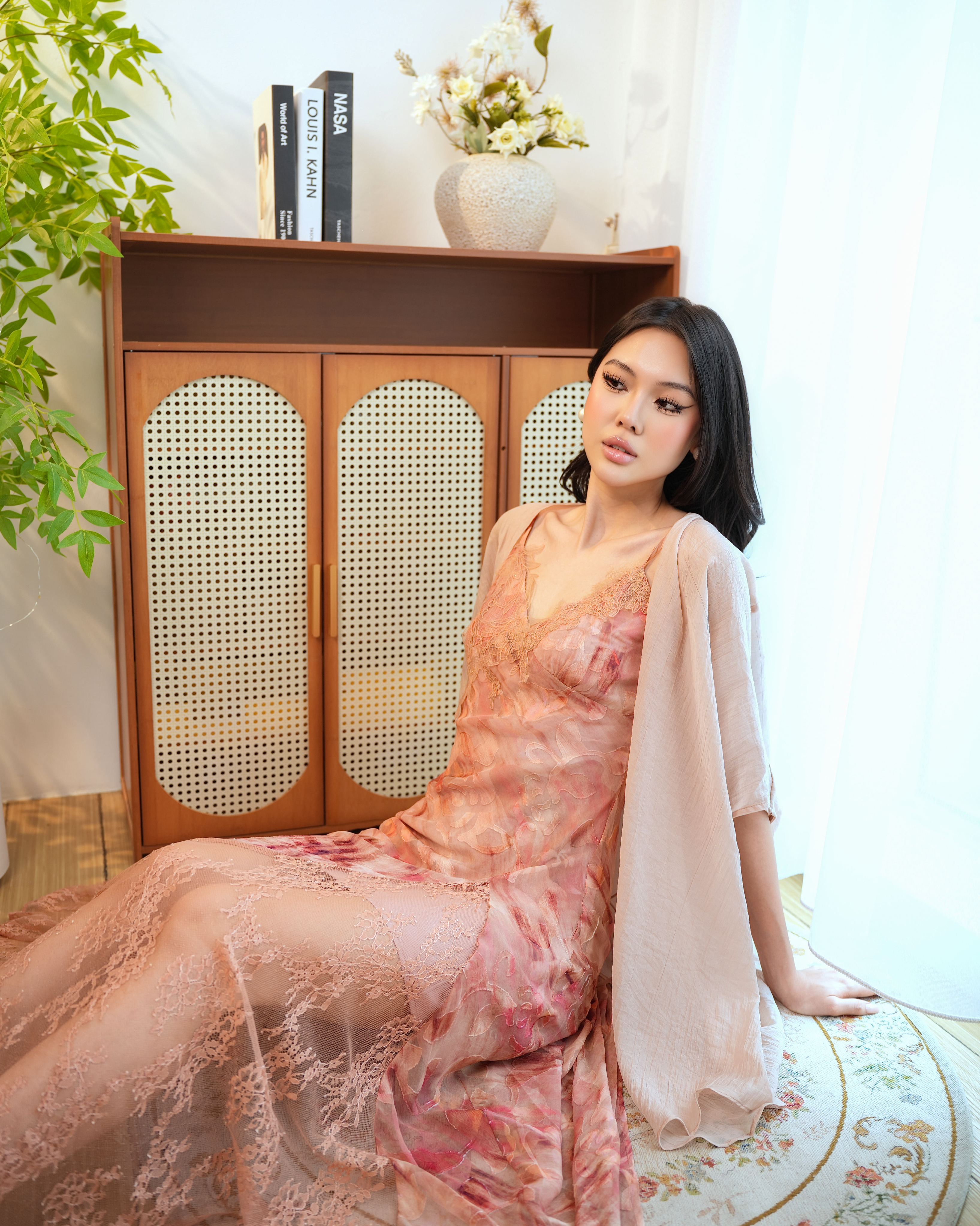Solmira Bloom Muse Dress 2603- Pink