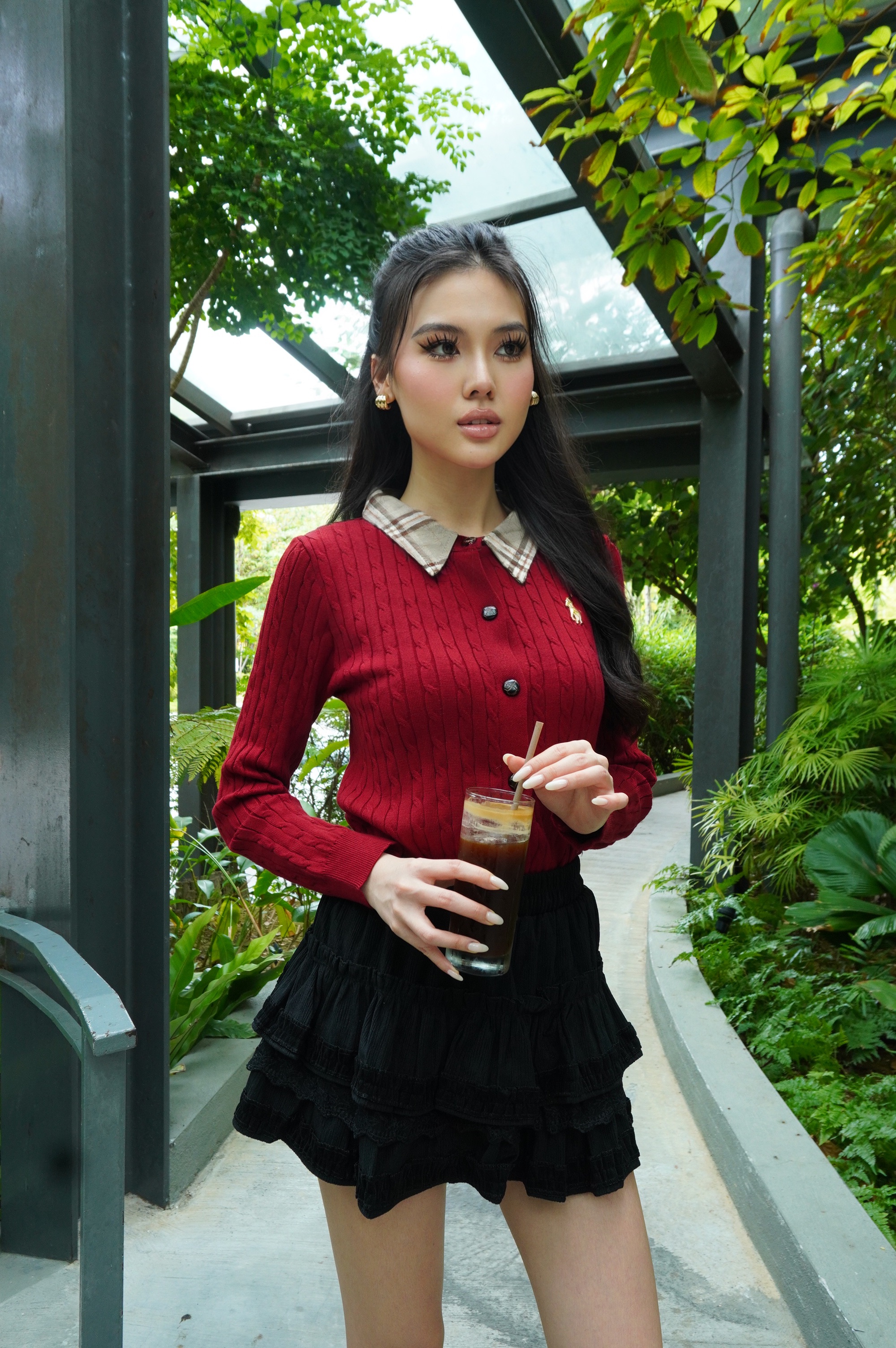 Haven Knit Collar Top MC2069