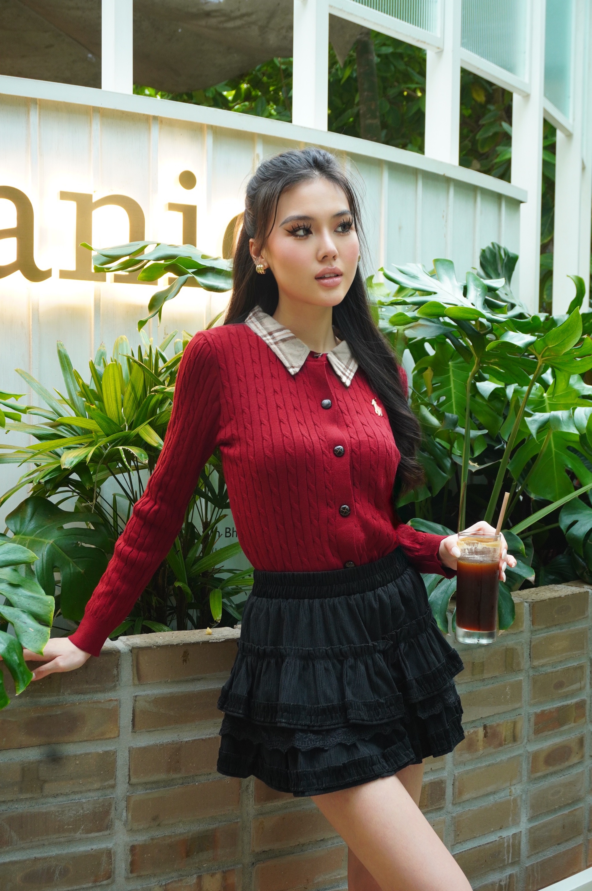 Haven Knit Collar Top MC2069