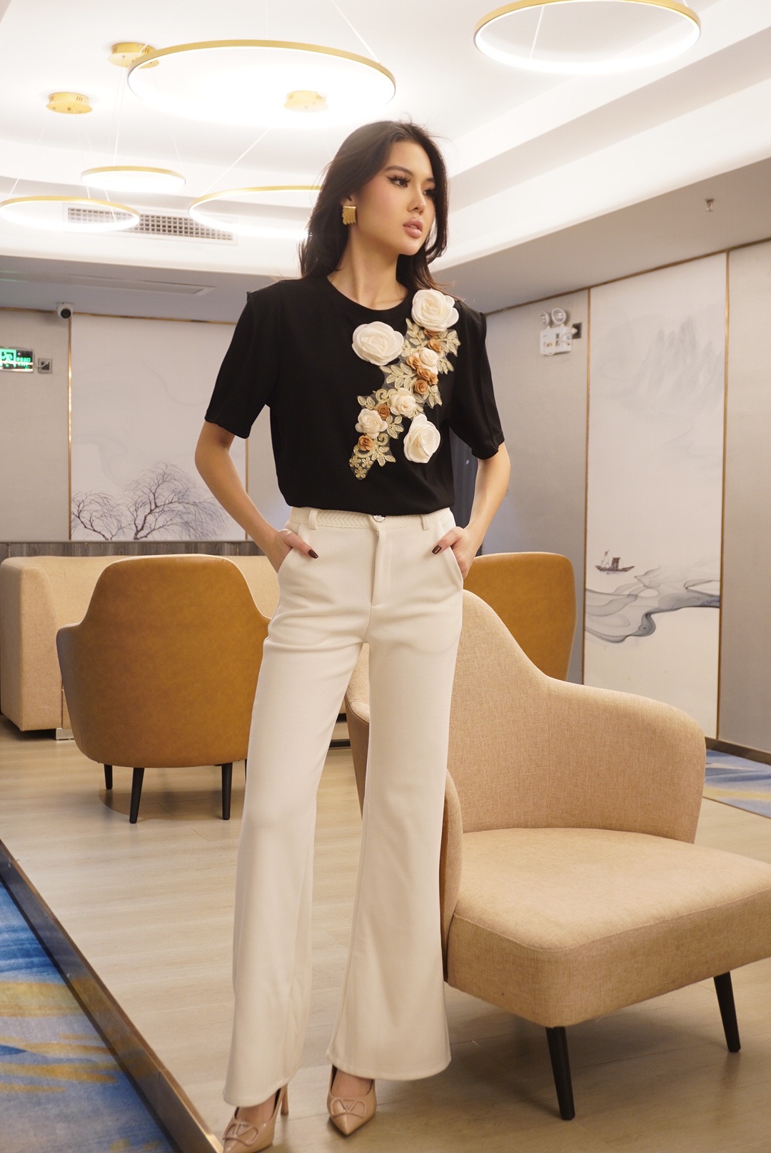 Sculpt Flare Pants CC2007