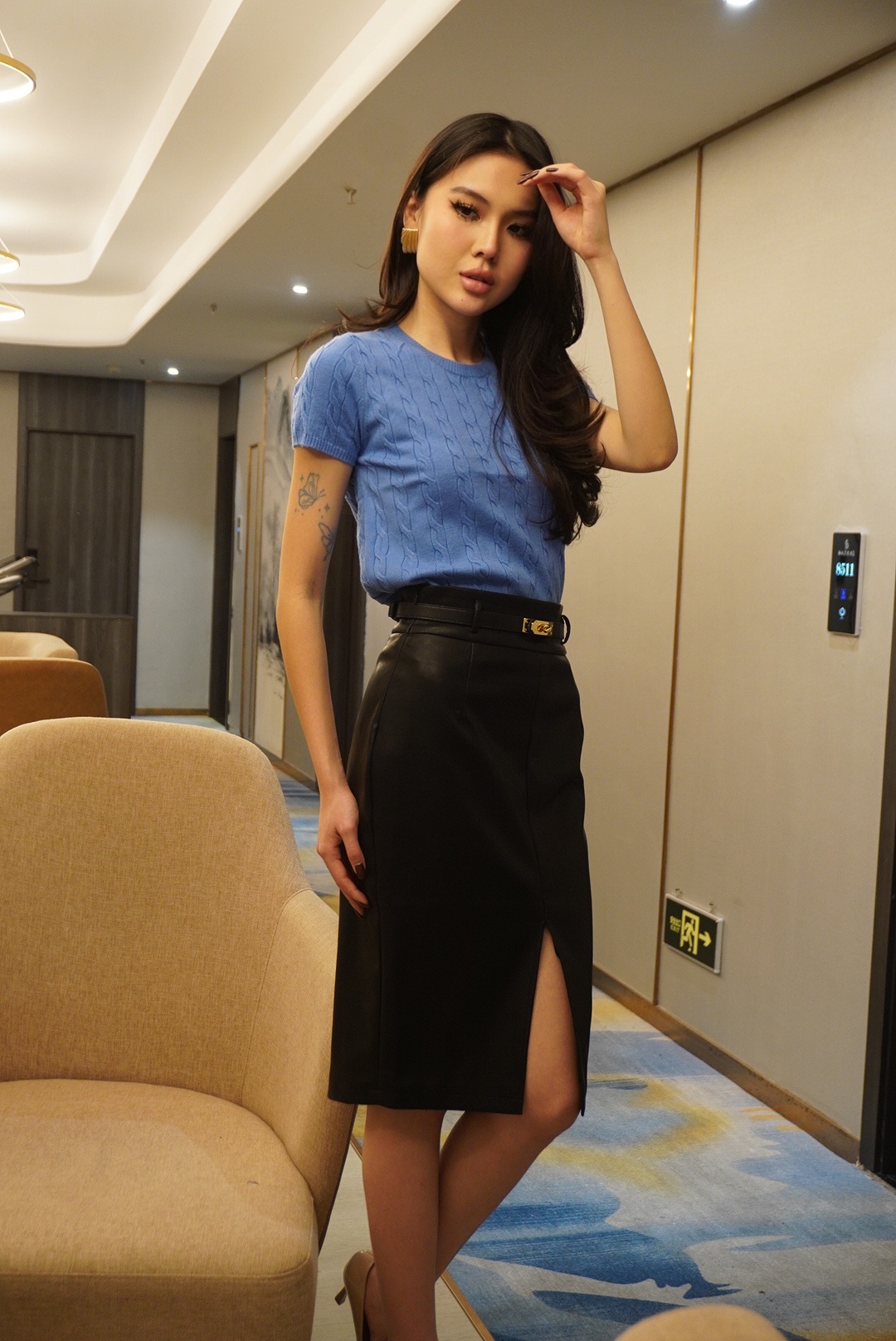 Cable Knit Teet MC2004