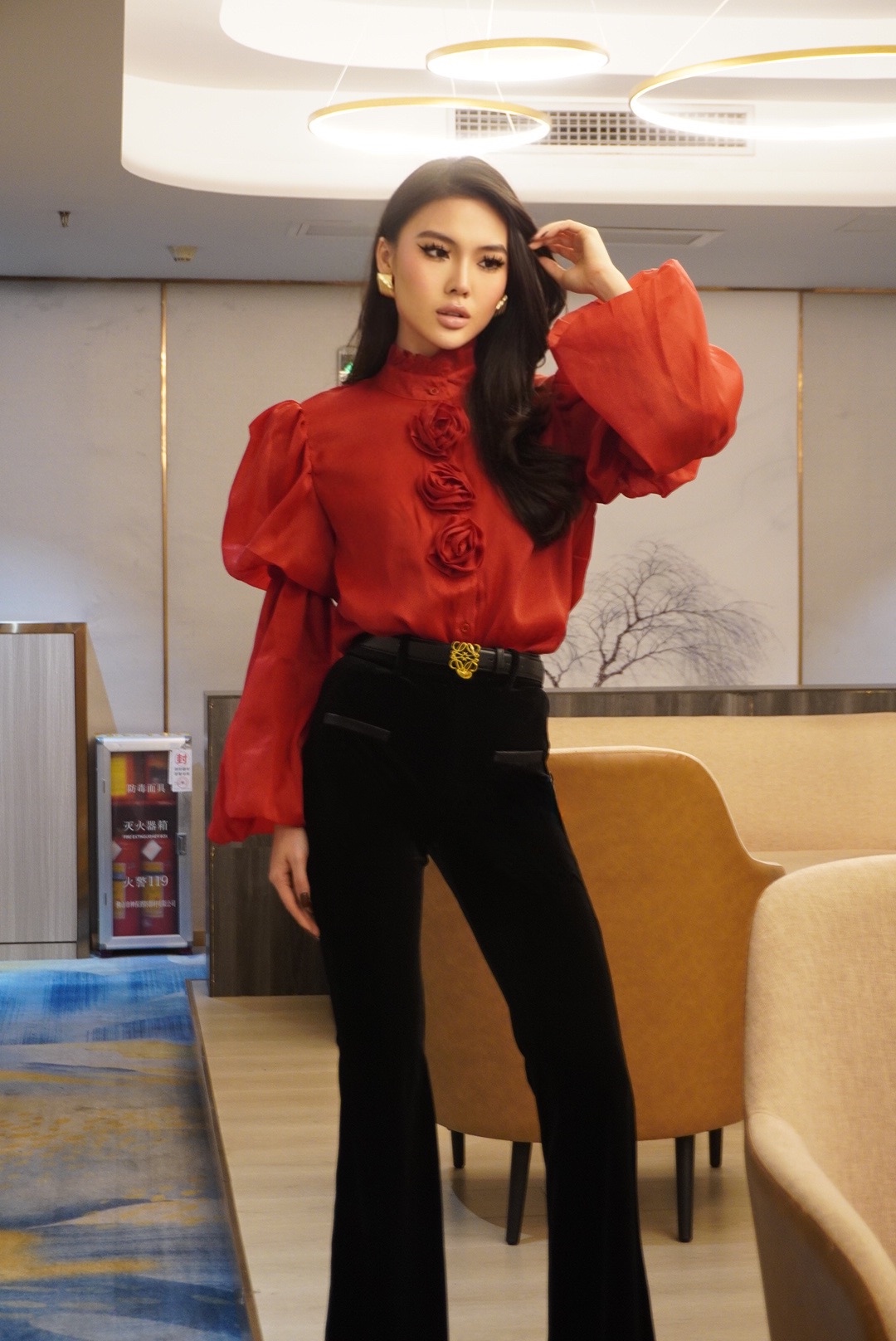 Rosette Bloom Top MC2025