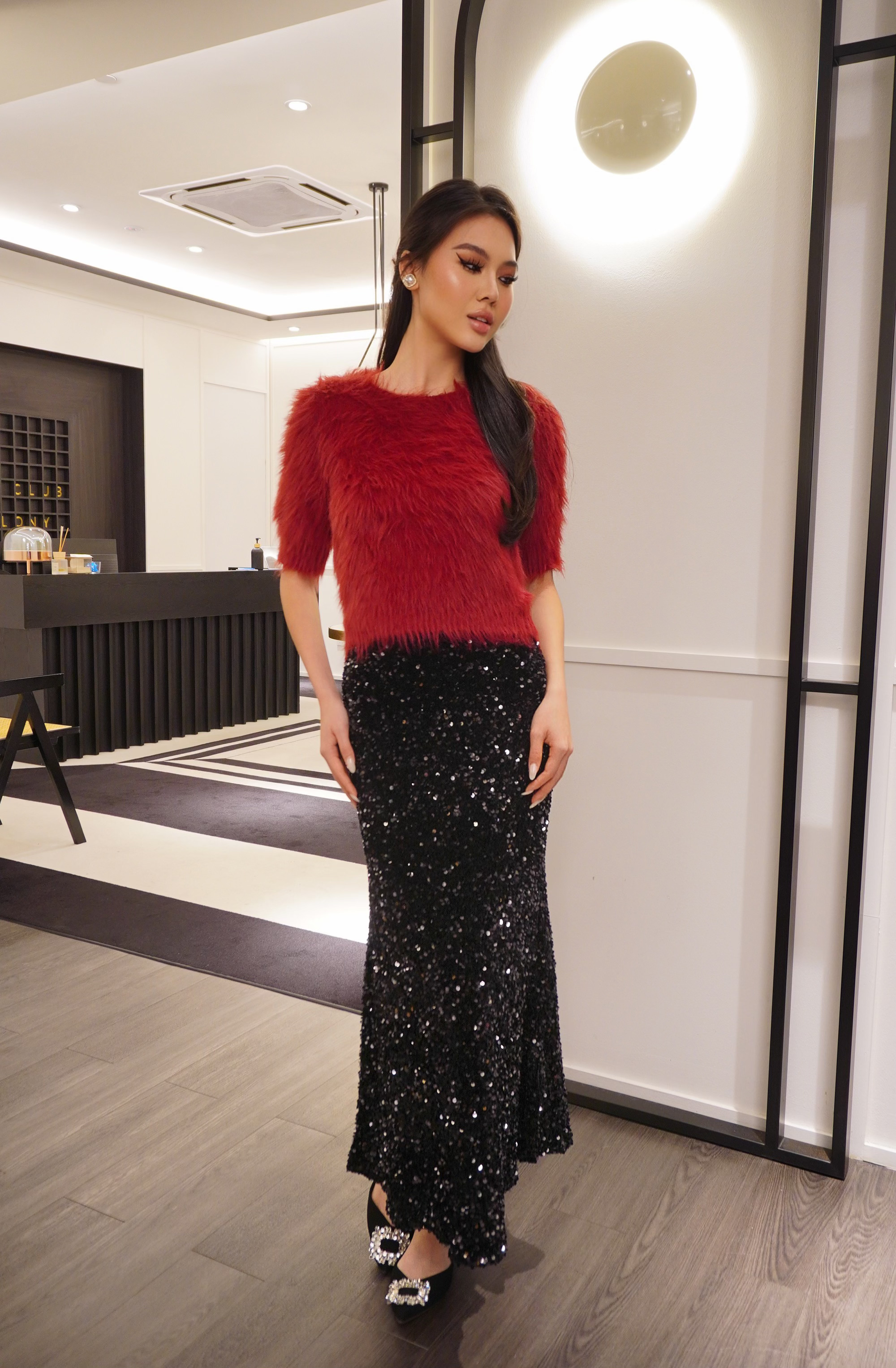 Plume Touch Knit Top MC2106