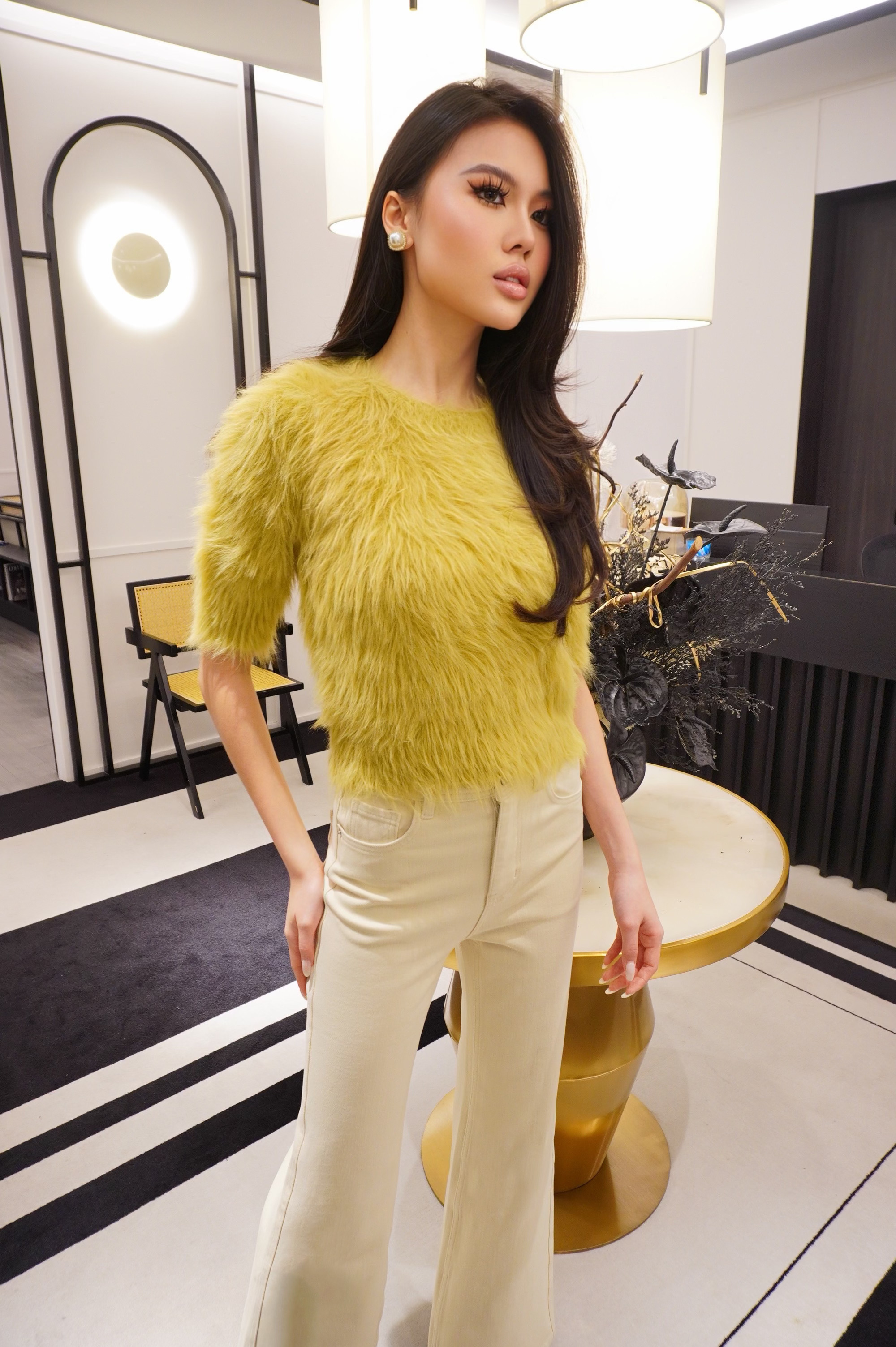 Plume Touch Knit Top MC2106