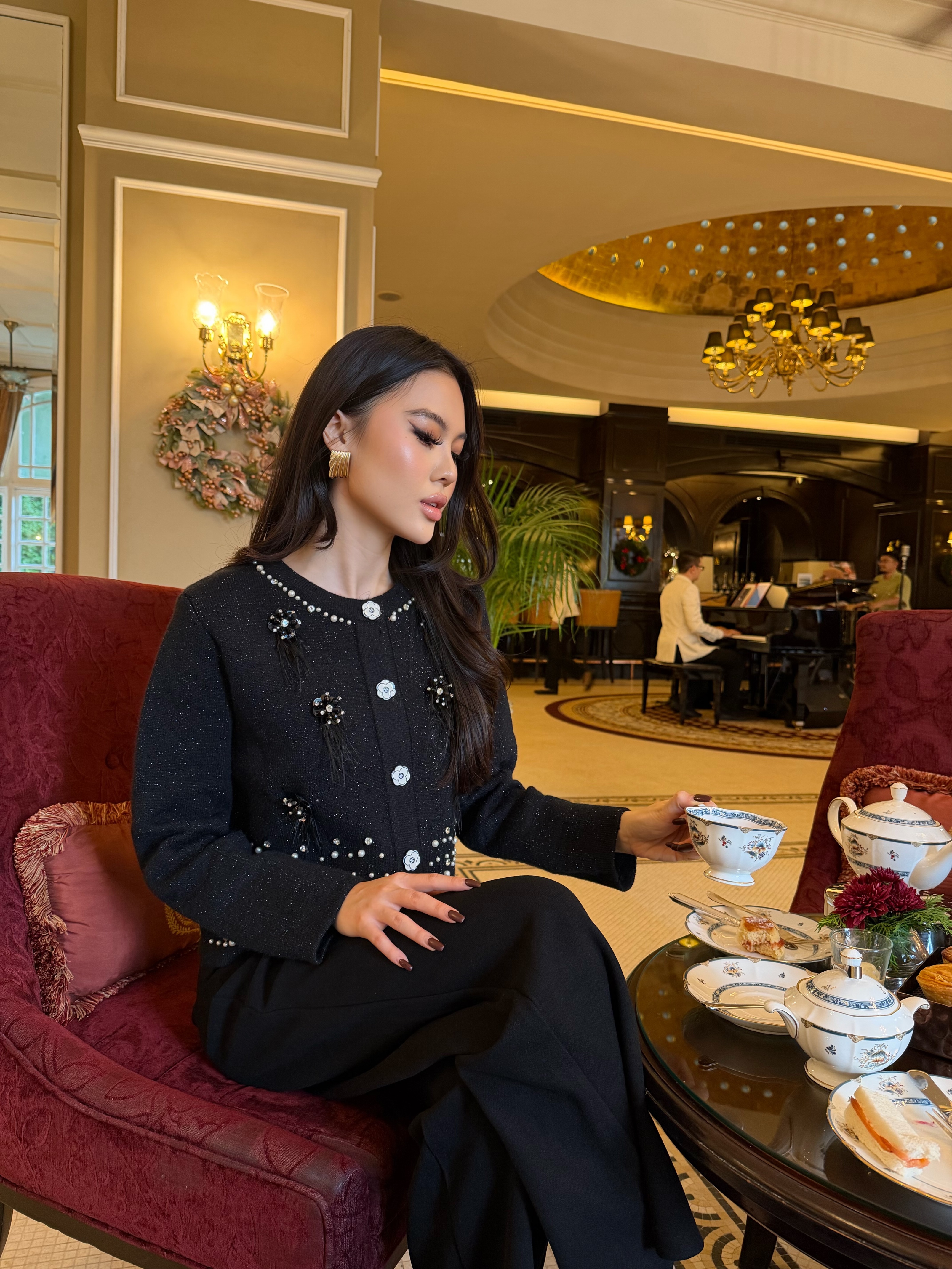  Soft Sparkle Knit Jacket MC2053