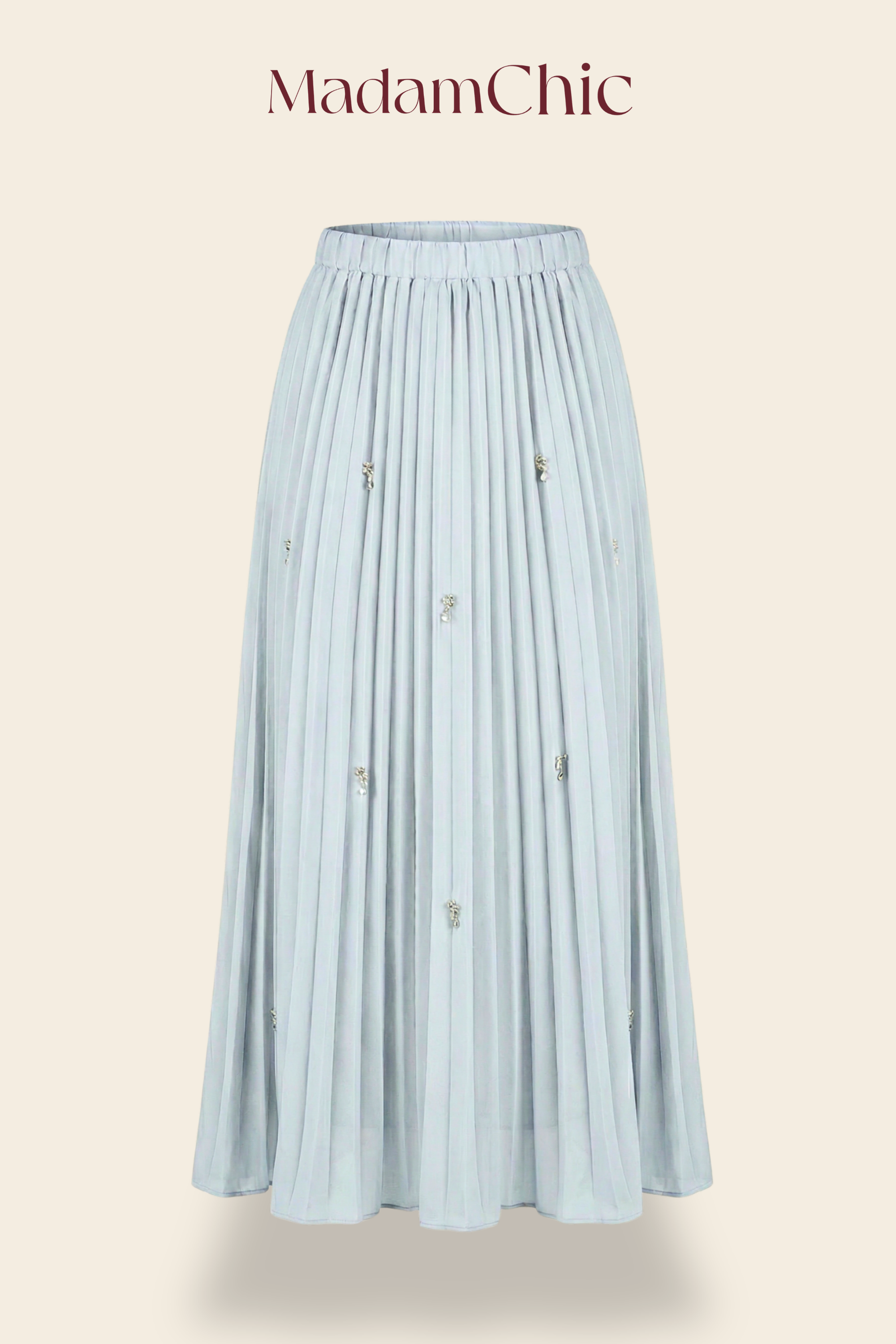 Flow Pleated Maxi Skirt MC2160