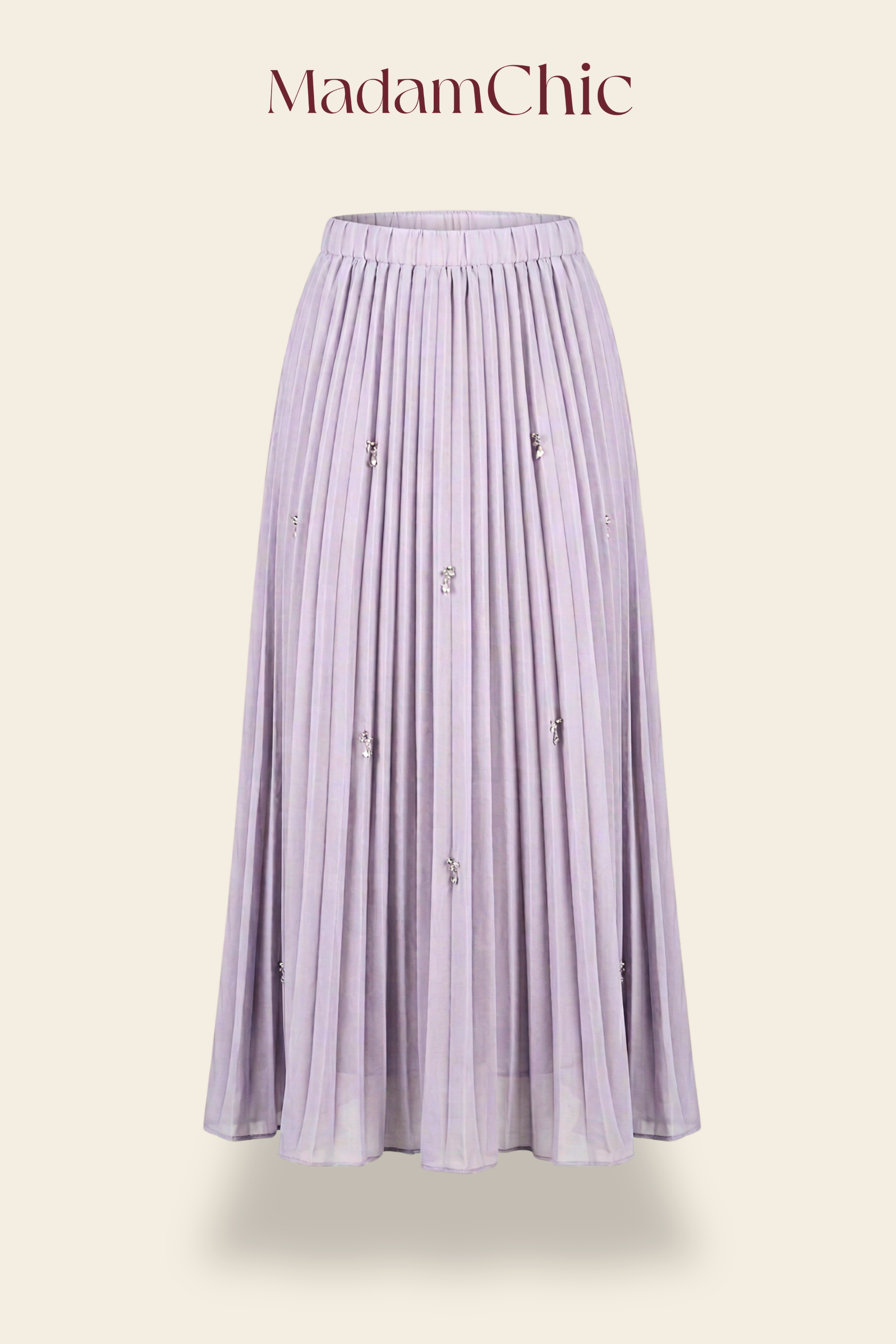 Flow Pleated Maxi Skirt MC2160