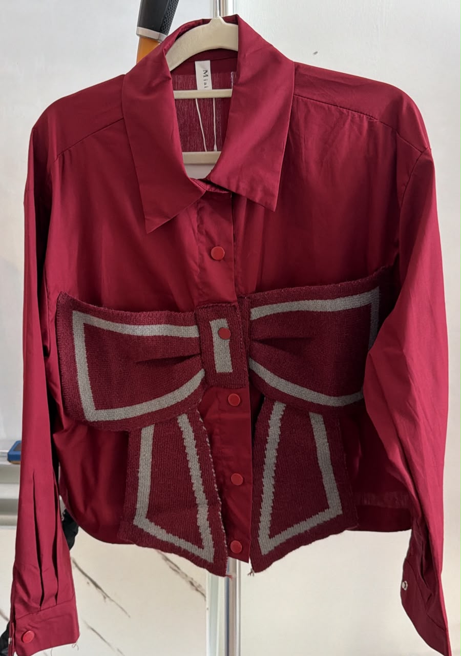 Ribbon Blouse T2286