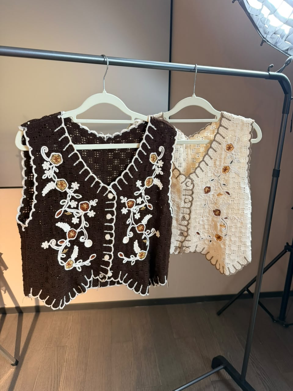 Botanical Knit Vest