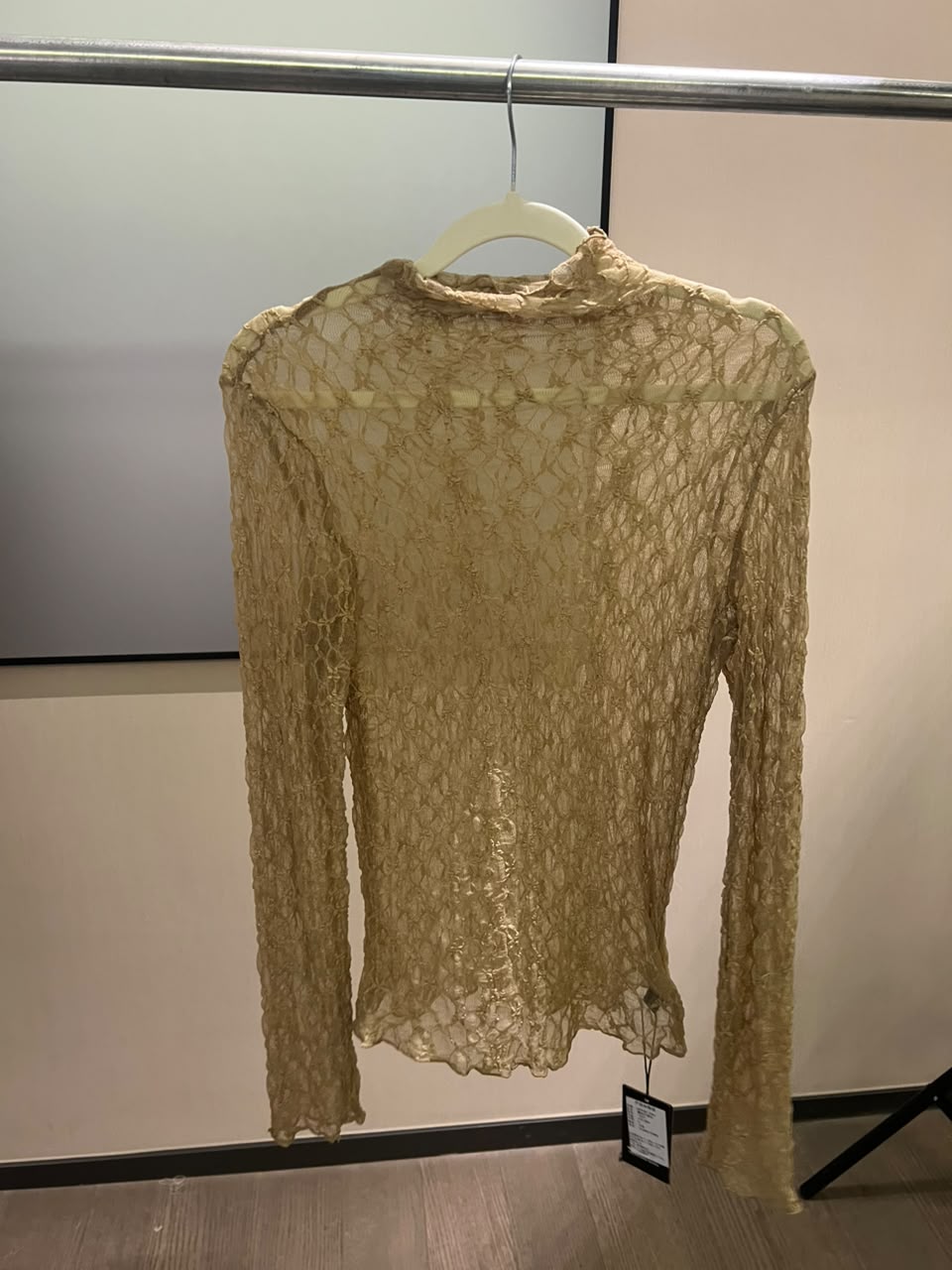 Sheer Web-Lace Top 2208