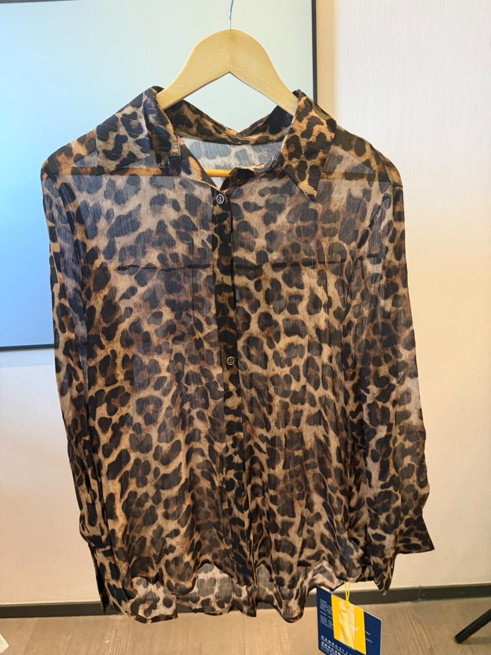 Printed Long Sleeve Blouse 2212