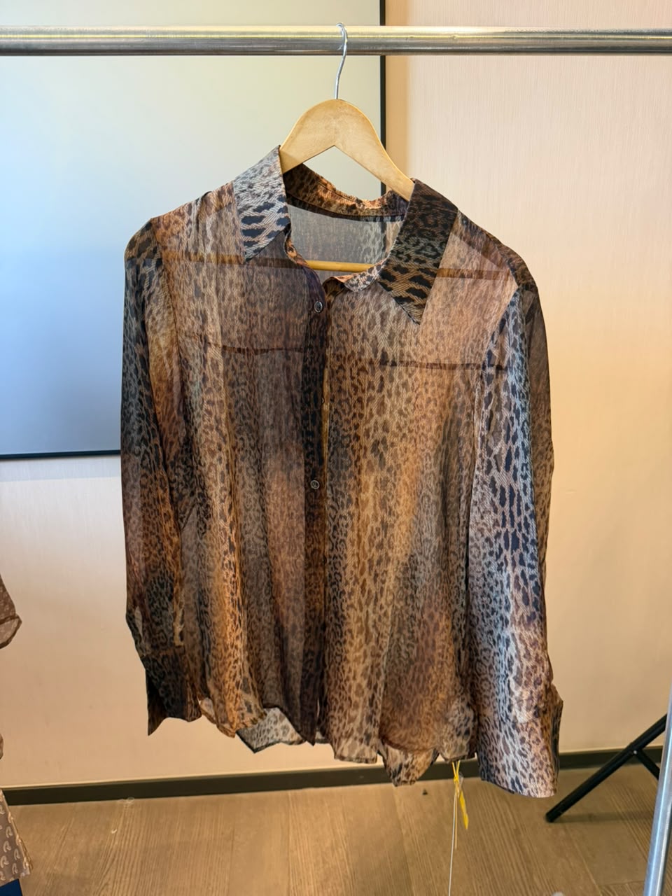 Printed Long Sleeve Blouse 2212