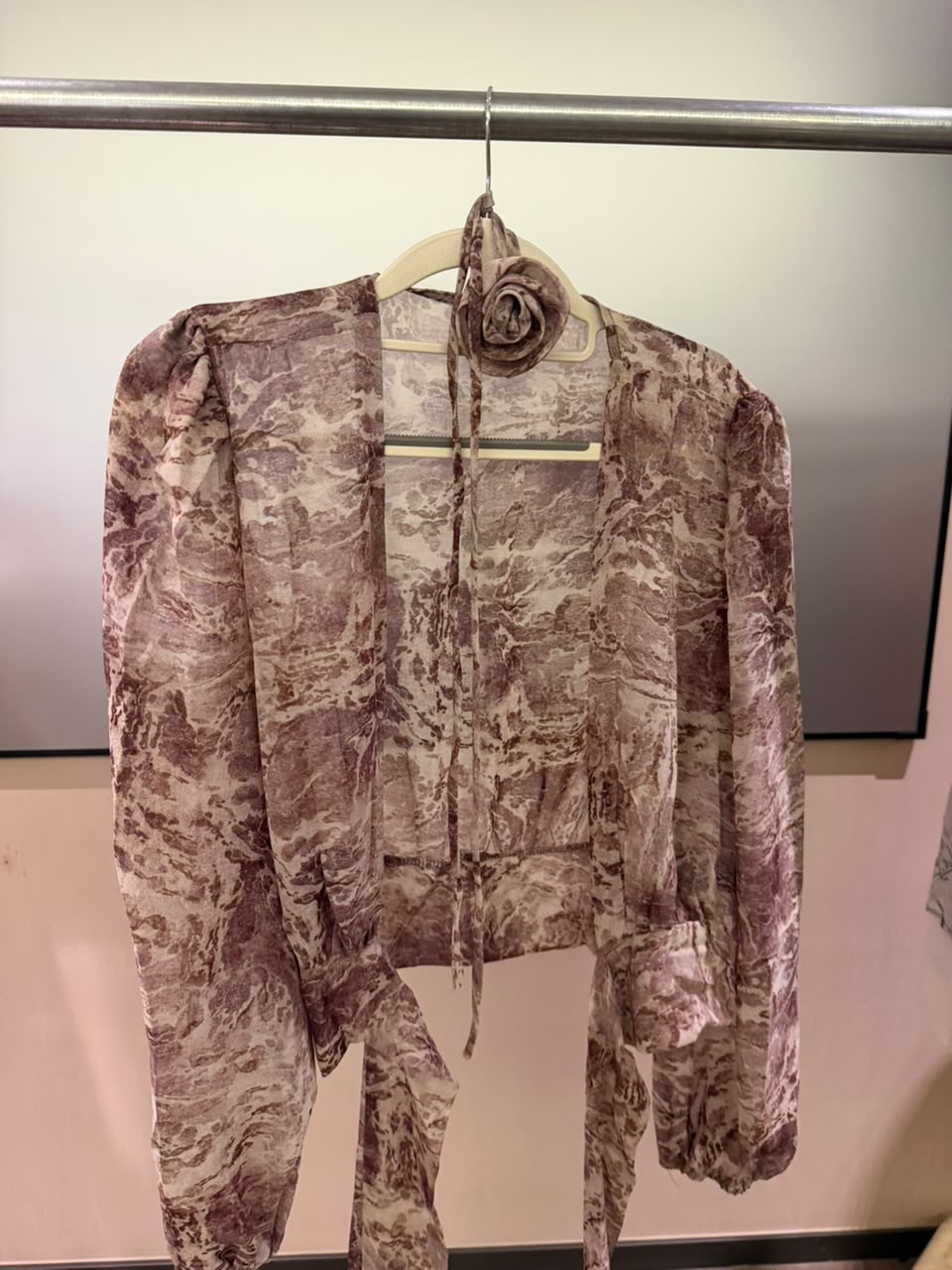 Marble Rosette Top 2214