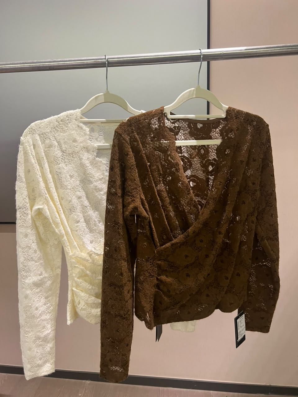 Lace Wrap Long Sleeve 2210
