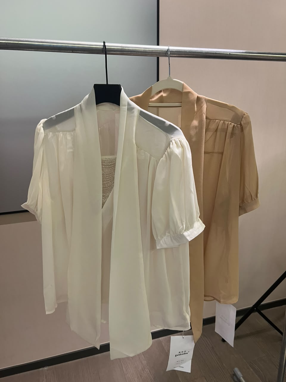 Cascade Tie Blouse 2218