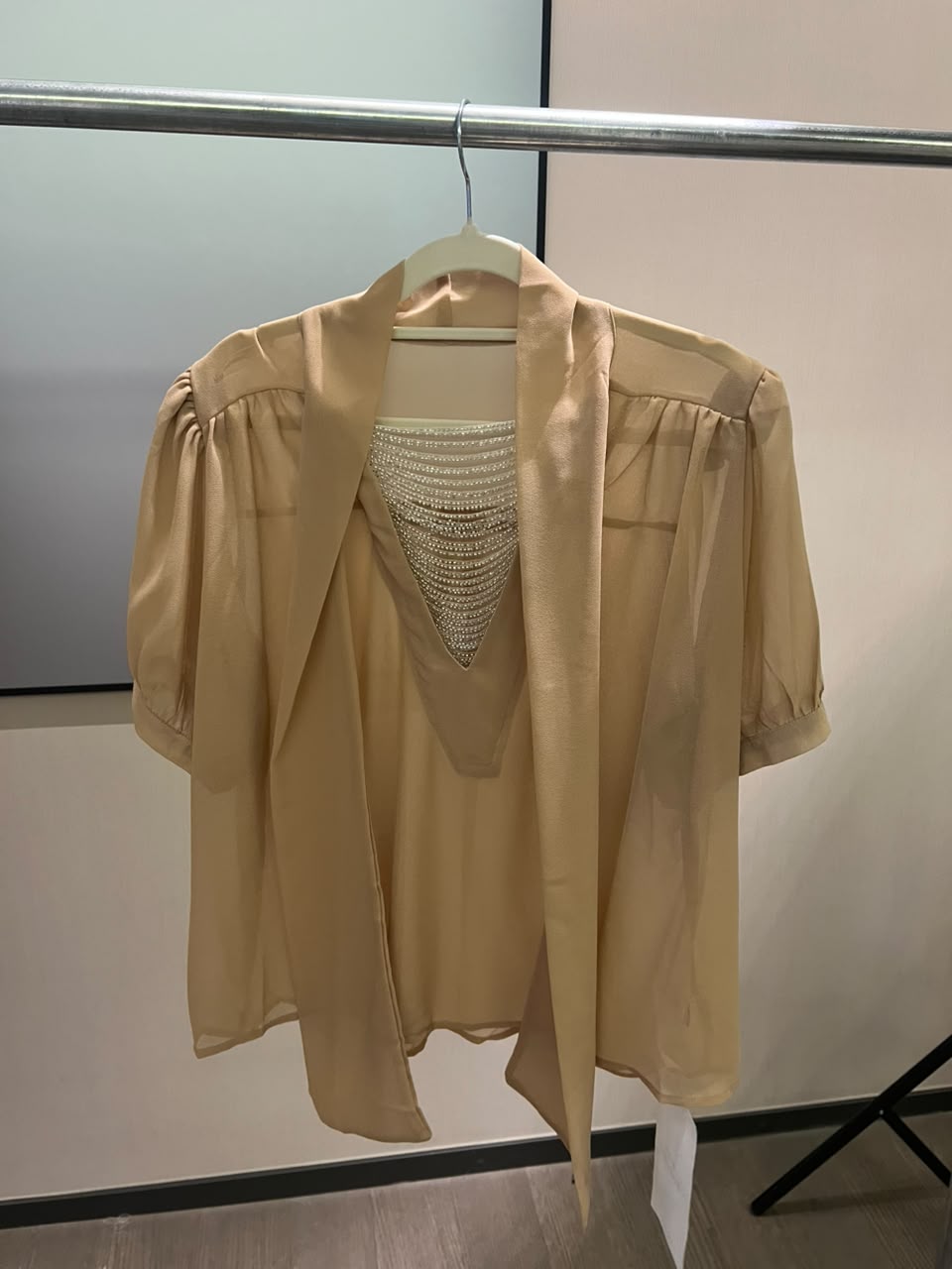Cascade Tie Blouse 2218