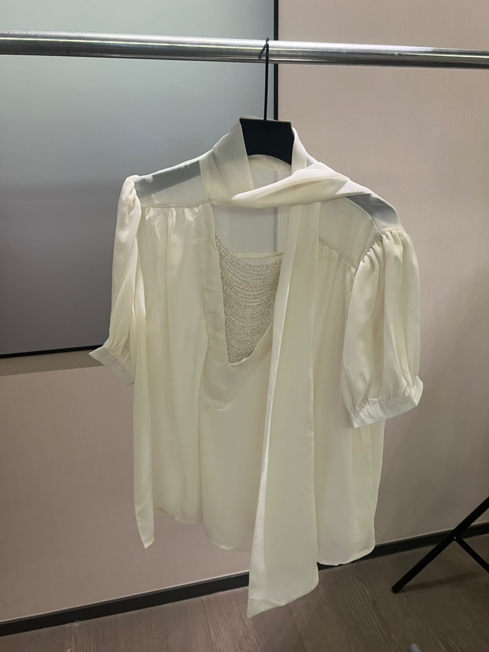 Cascade Tie Blouse 2218