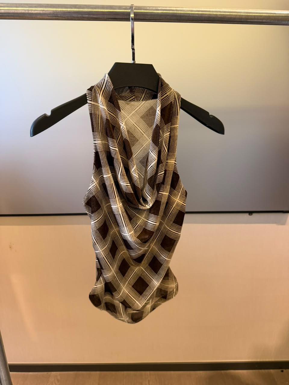 Cowl Neck Sleeveless Top 2225