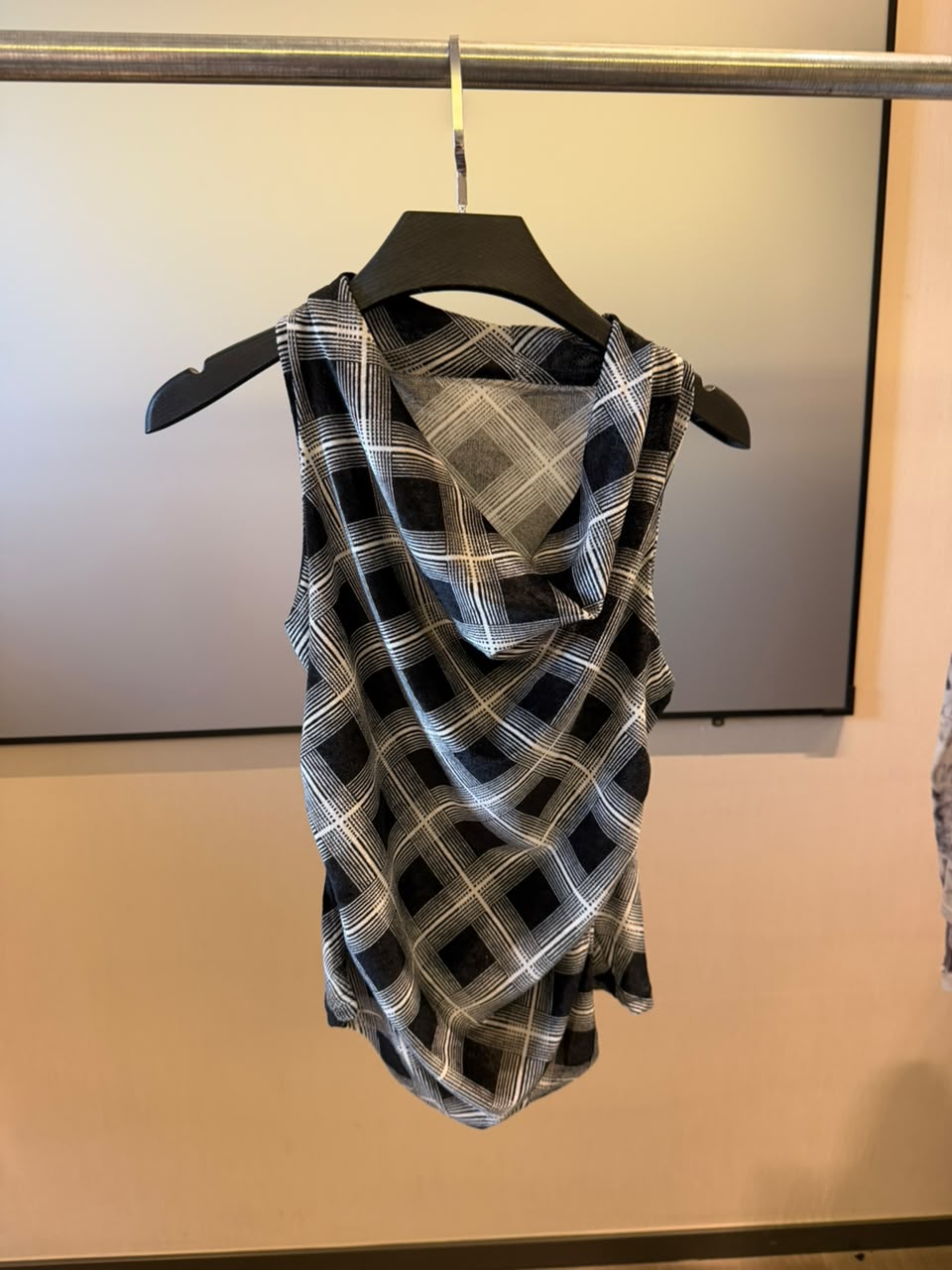Cowl Neck Sleeveless Top 2225