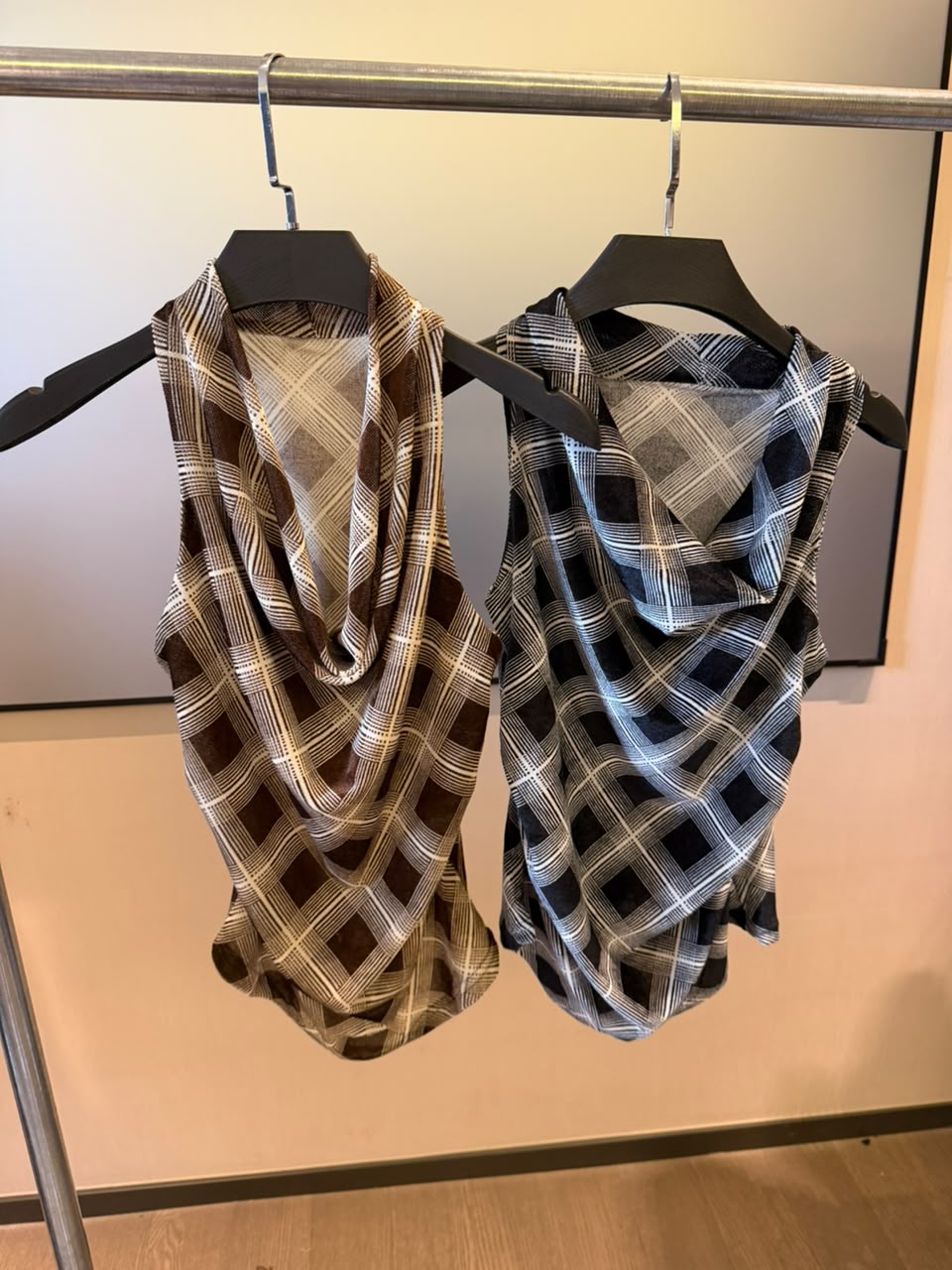 Cowl Neck Sleeveless Top 2225