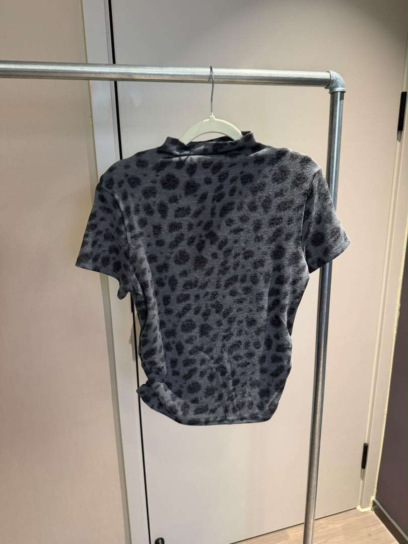 Muse Ruched Leopard Knit 2239