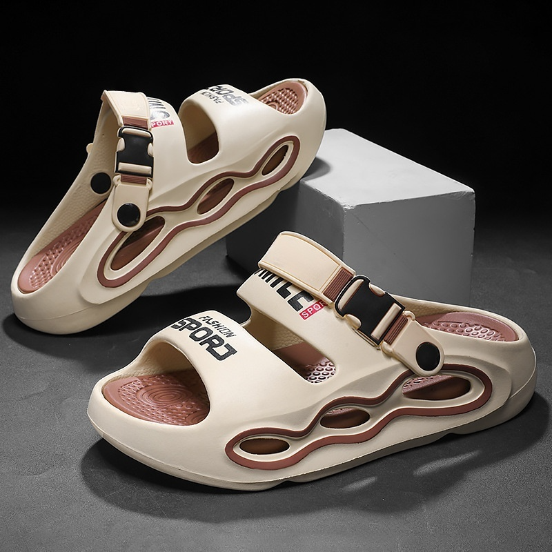 【潮流防滑】男士夏季踩屎感拖鞋