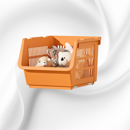 多功能廚房整理籃多層玩具收納架