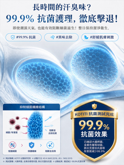 超薄無痕洞洞杯涼感內衣套裝