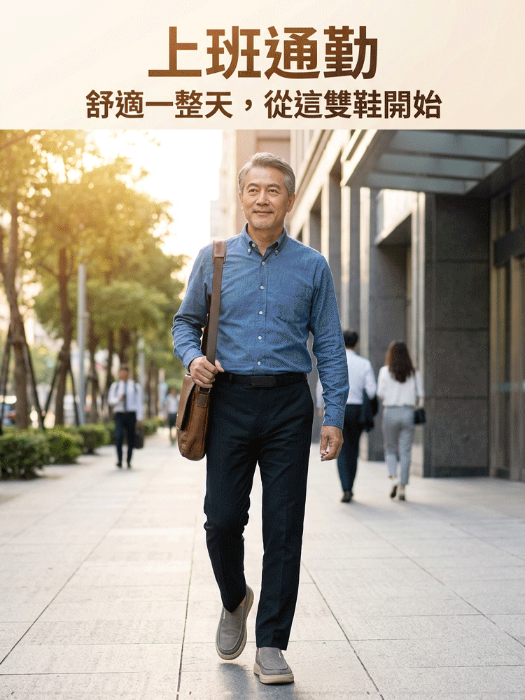 【台灣百年老鋪傳承】一腳蹬舒適透氣布鞋