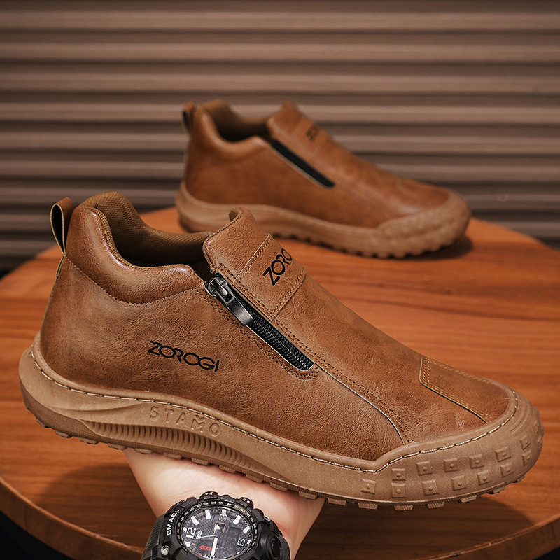 四季戶外一腳蹬男鞋