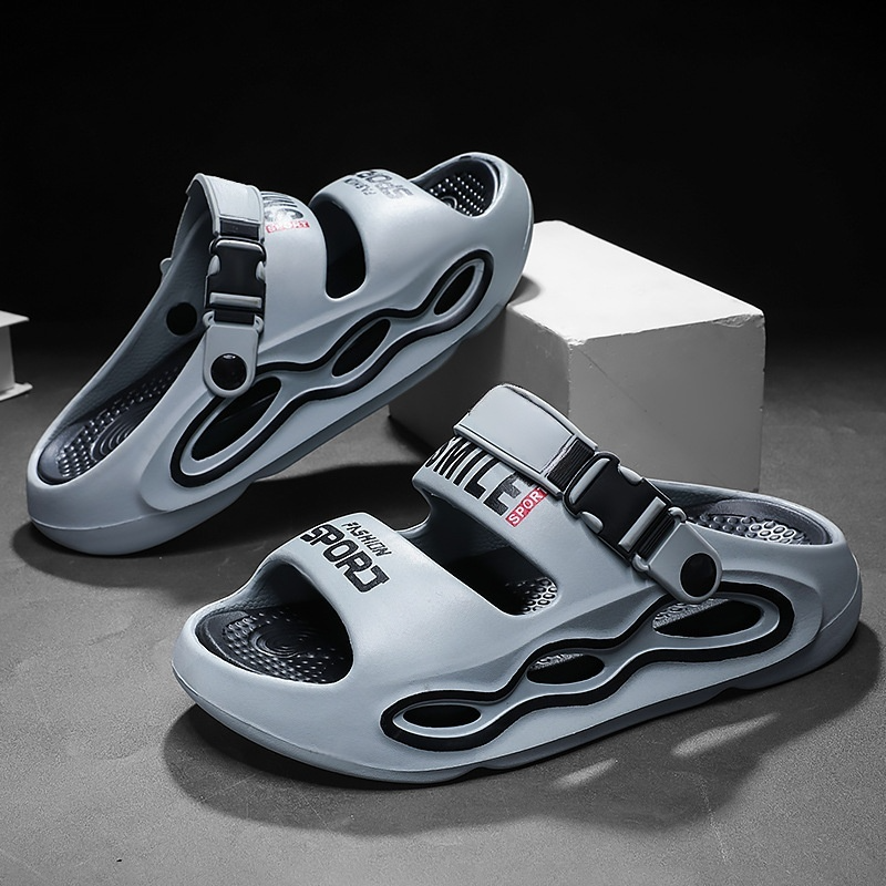 【潮流防滑】男士夏季踩屎感拖鞋