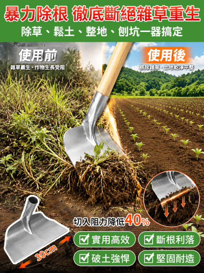 加厚錳鋼除草神器