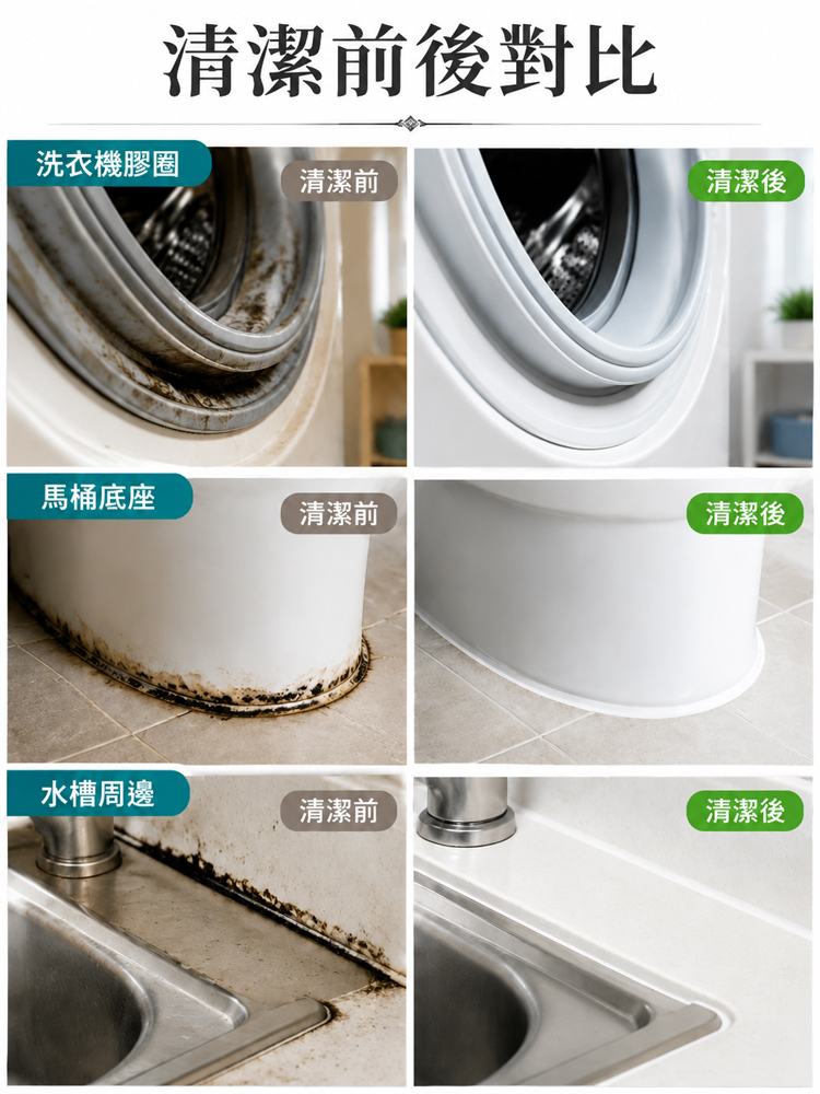 去污除霉翻新清潔啫咖哩