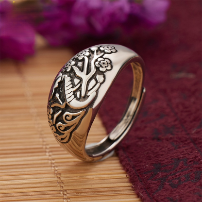 【避歲開運】十二生肖復古銀戒指