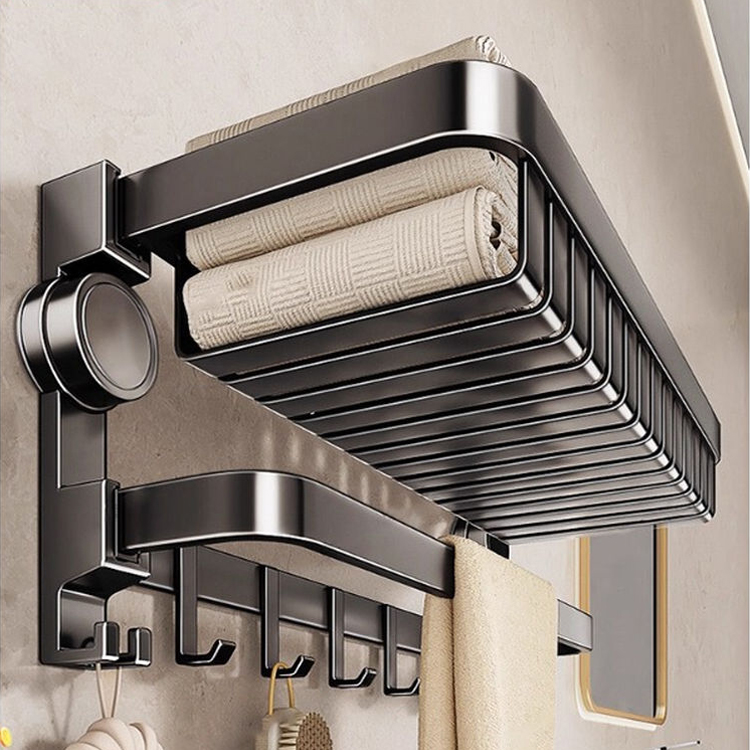 免打孔吸盤浴室置物架