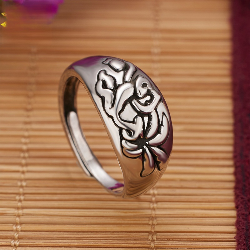 【避歲開運】十二生肖復古銀戒指