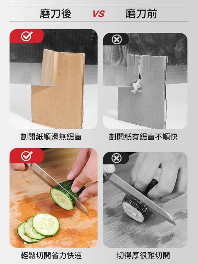 【鈍刀剋星】電動磨刀器