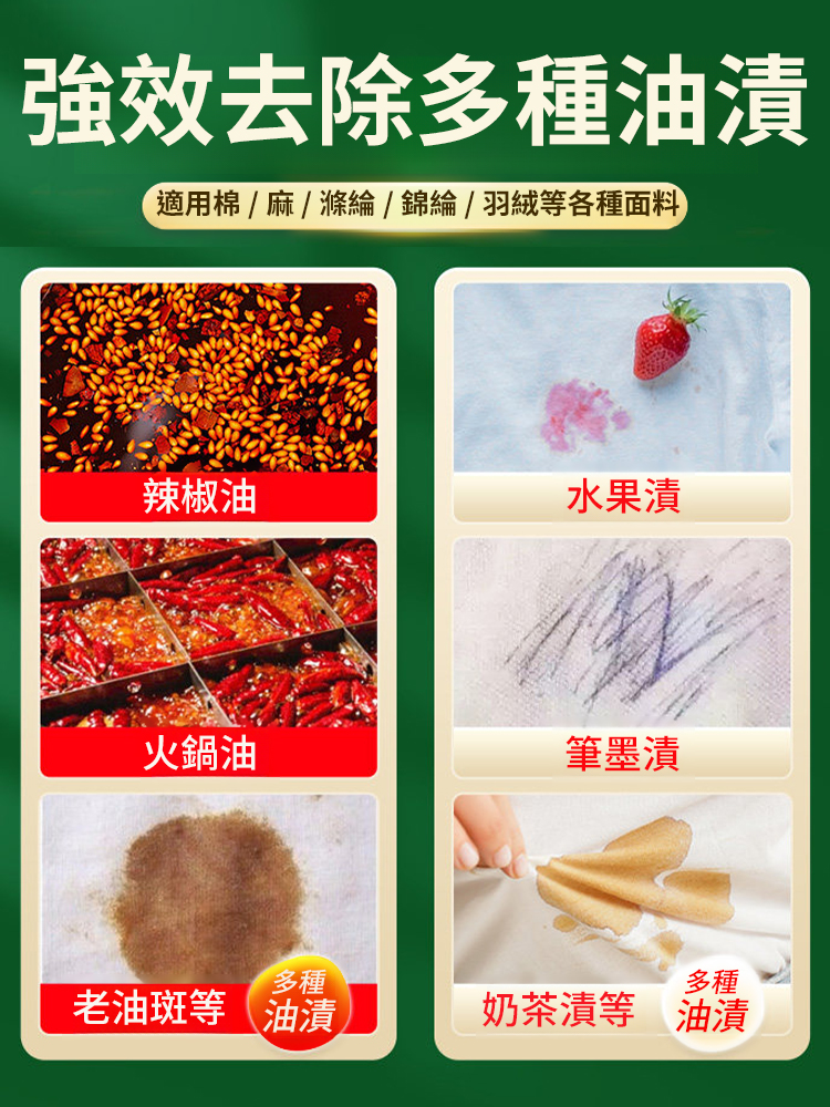 頑固污漬清潔液