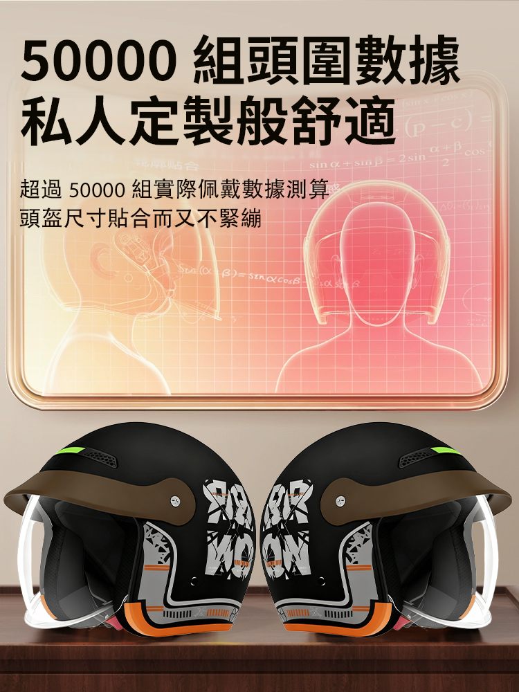 【砸不爛】四季通用防撞頭盔