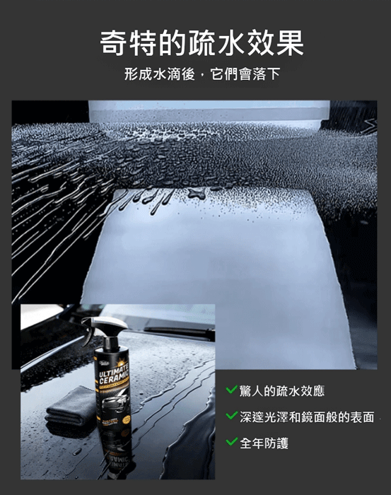 終極汽車陶瓷光澤塗層噴霧