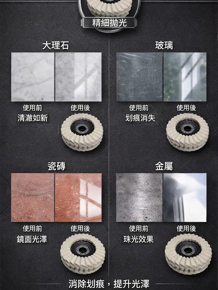 百葉輪拋光打磨片