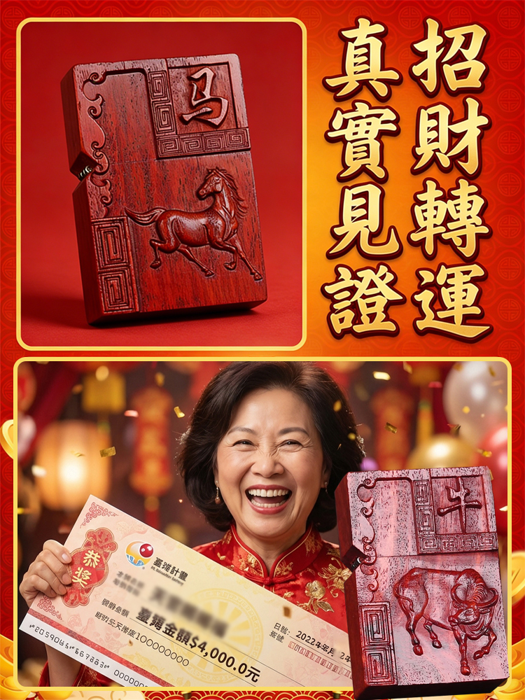 【台南職人工藝】帝王木生肖打火機