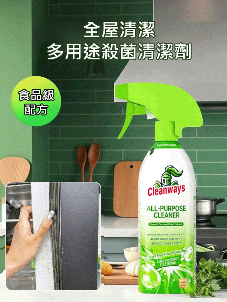 全屋清潔多用途殺菌清潔劑