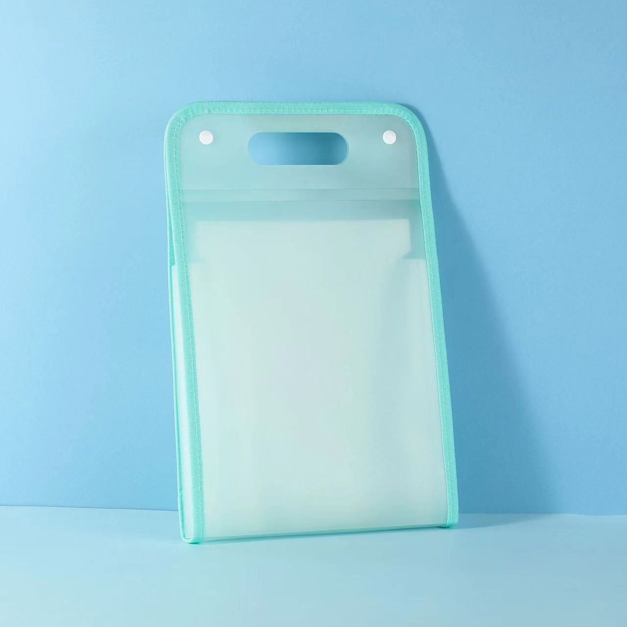 แฟ้มกระเป๋าใส่เอกสาร แบบพกพา หลายช่อง