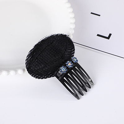 อุปกรณ์หมอนทำผมพอง ๆ พร้อมกิ๊บติดผมแต่งเพชร