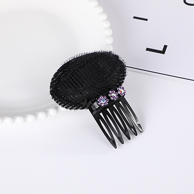 อุปกรณ์หมอนทำผมพอง ๆ พร้อมกิ๊บติดผมแต่งเพชร