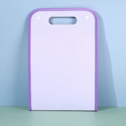 แฟ้มกระเป๋าใส่เอกสาร แบบพกพา หลายช่อง